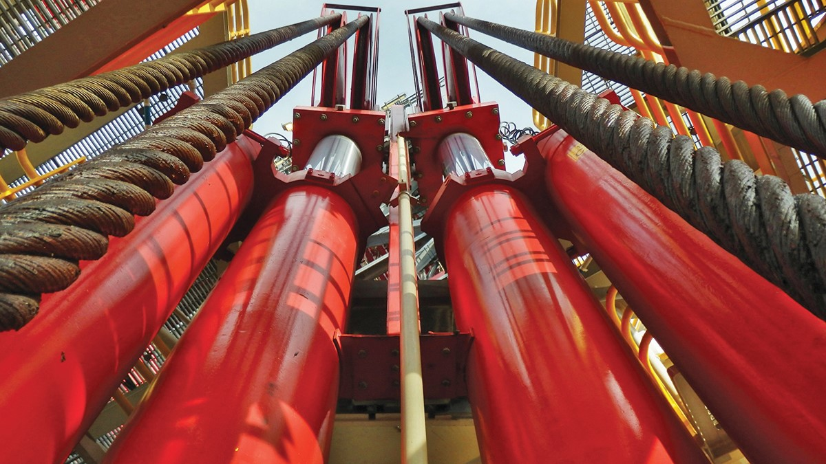 Tensioner cylinders