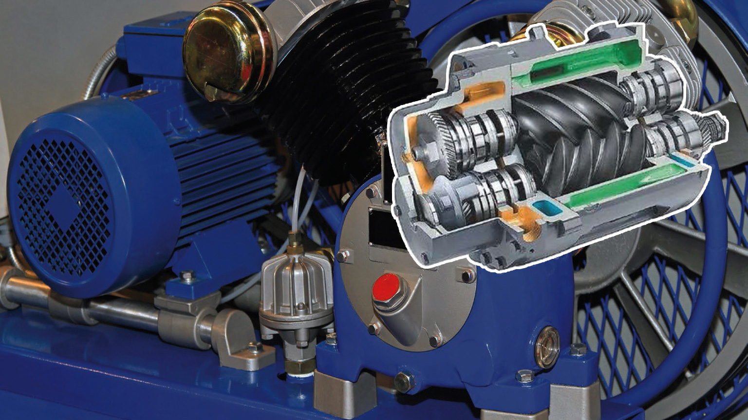 hydraulic air compressor