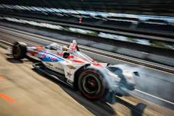 3. DragonSpeed’s car 81 driven by Ben Hanley finished 23rd at the Indianapolis 500. 3. DragonSpeed’s car 81 driven by Ben Hanley finished 23rd at the Indianapolis 500.