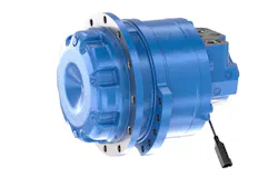 The MCR-T radial piston motor compact drive solution for track and wheel applications provides a 10% improvement in starting efficiency compared to conventional designs. The MCR-T radial piston motor compact drive solution for track and wheel applications provides a 10% improvement in starting efficiency compared to conventional designs.