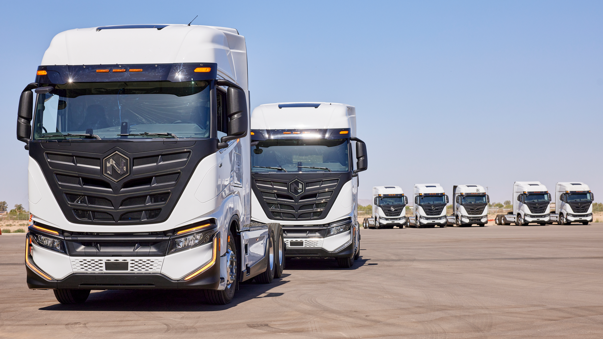 Nikola has begun serial production of its battery-electric Class 8 truck, the Nikola Tre.