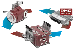 Walvoil's ALS uses software and electronic control to provide more precise, efficient operation for hydraulic pumps and valves. Walvoil's ALS uses software and electronic control to provide more precise, efficient operation for hydraulic pumps and valves.