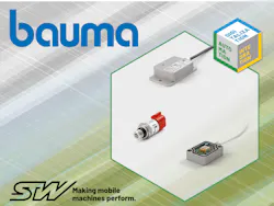 STW showed its various sensor technologies, including its temperature sensor suited for mobile hydraulic applications. STW showed its various sensor technologies, including its temperature sensor suited for mobile hydraulic applications.