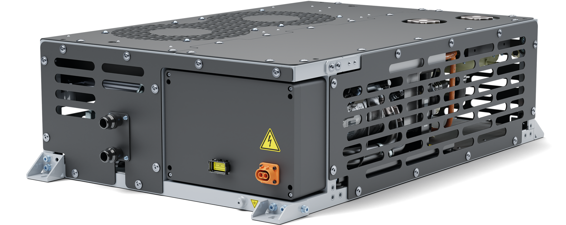 The eBTM 2.0 provides thermal management to ensure optimal operation in hot and cold temperature environments.