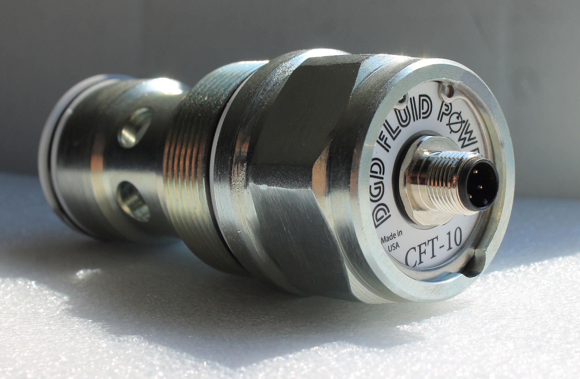 The CFT Cartridge Flow Transmitter has received a U.S. Patent.