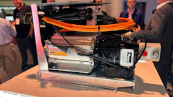 Among Parker Hannifin's electrification products was its ePTO which provides an electrified power source capable of powering machine hydraulics. Among Parker Hannifin's electrification products was its ePTO which provides an electrified power source capable of powering machine hydraulics.