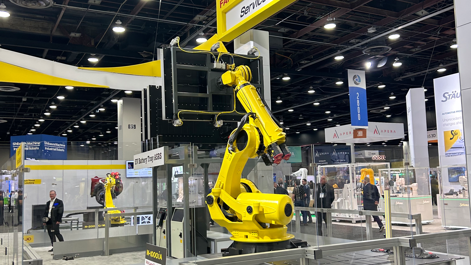 Robots of all sizes and types were on display at Automate 2023.