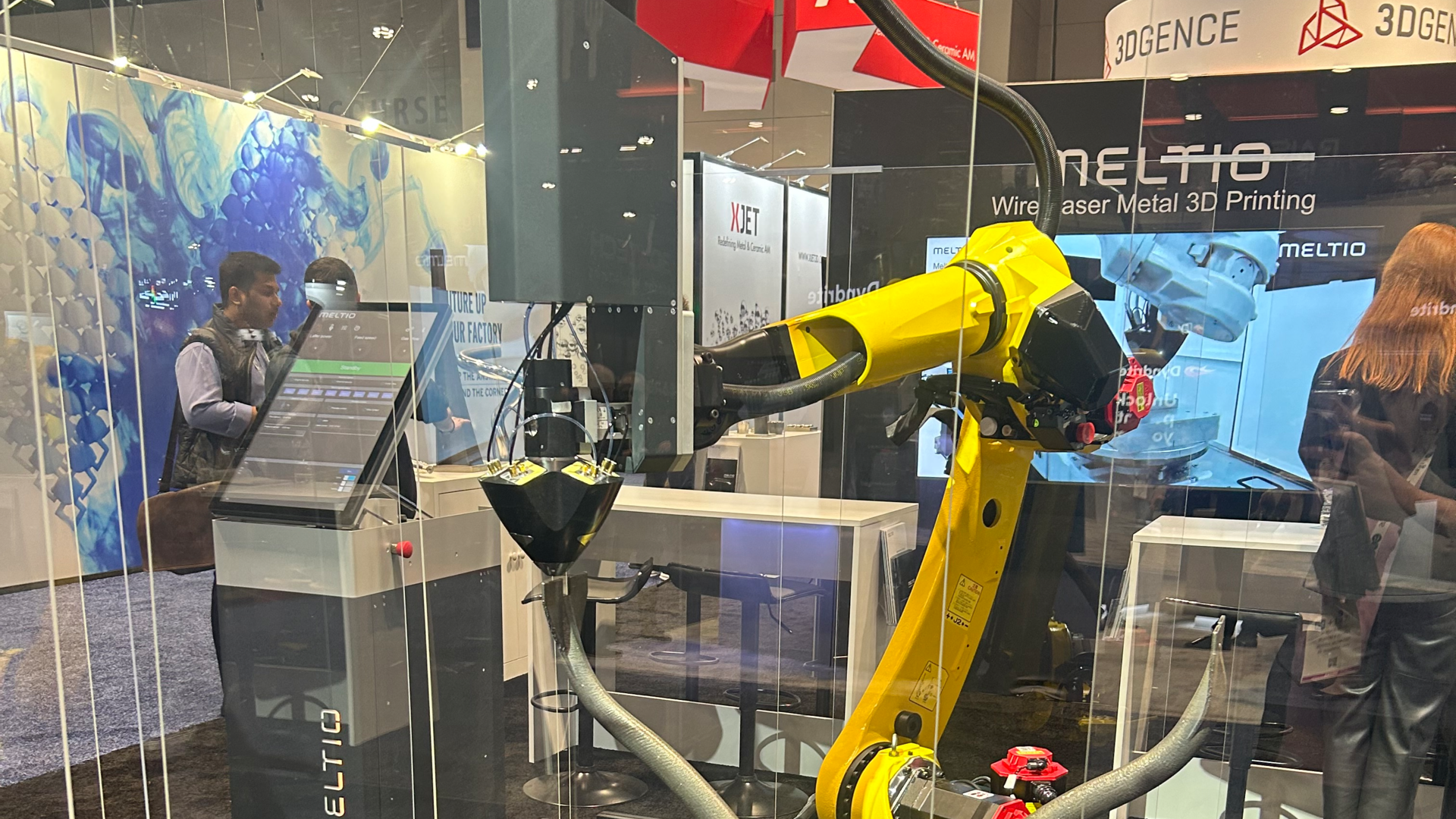 3D printing technology on display at RAPID + TCT 2023.