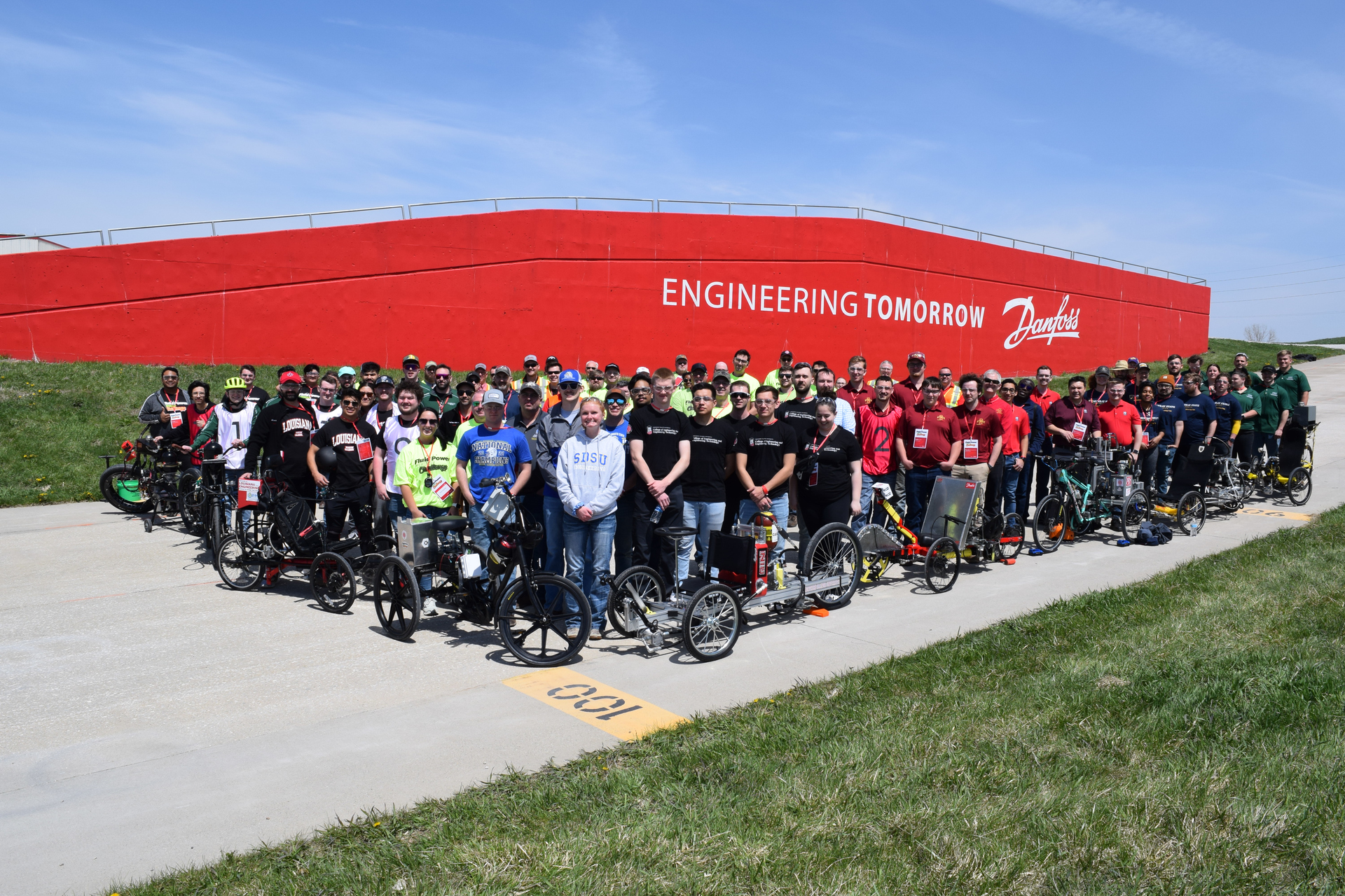 Eleven teams took part in the final competition at Danfoss Power Solutions' facility in Ames, IA.