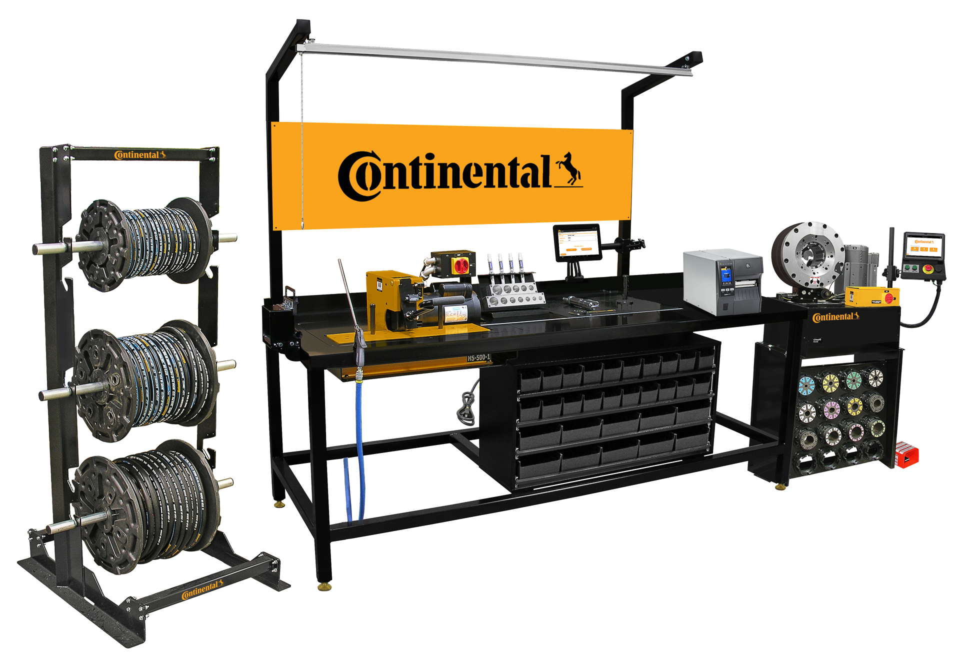 Shop in a Box contains all necessary items to create hose assemblies.