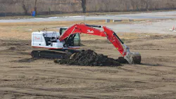 Danfoss will convert an electric excavator to use its Dextreme Max system and demonstrate how improving hydraulic systems can aid emissions reduction efforts. Note: The pictured excavator is a representation of the machine type Danfoss plans to convert, not the actual machine. Danfoss will convert an electric excavator to use its Dextreme Max system and demonstrate how improving hydraulic systems can aid emissions reduction efforts. Note: The pictured excavator is a representation of the machine type Danfoss plans to convert, not the actual machine.