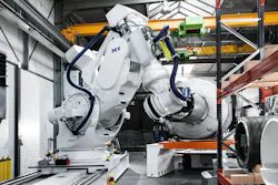 Festo collaborated with BEC on an articulated arm robot capable of inserting large coils into the magnets of MRI machines. Festo collaborated with BEC on an articulated arm robot capable of inserting large coils into the magnets of MRI machines.