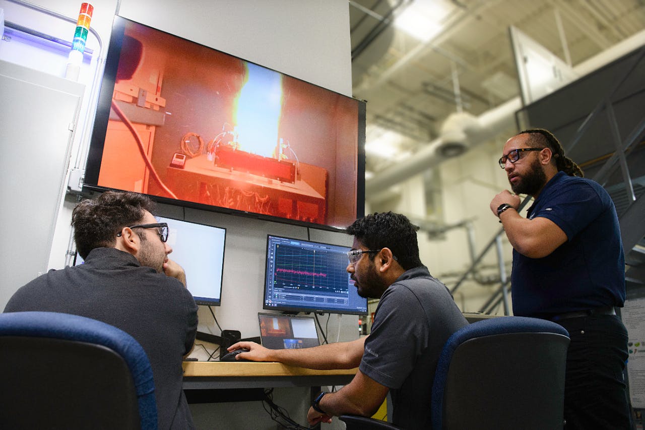 Freudenberg battery test laboratory