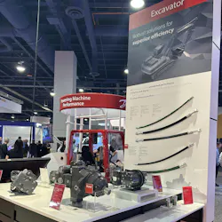At IFPE 2023, Danfoss displayed its various hydraulic components by demonstrating how they can be used in different types of construction equipment. At IFPE 2023, Danfoss displayed its various hydraulic components by demonstrating how they can be used in different types of construction equipment.