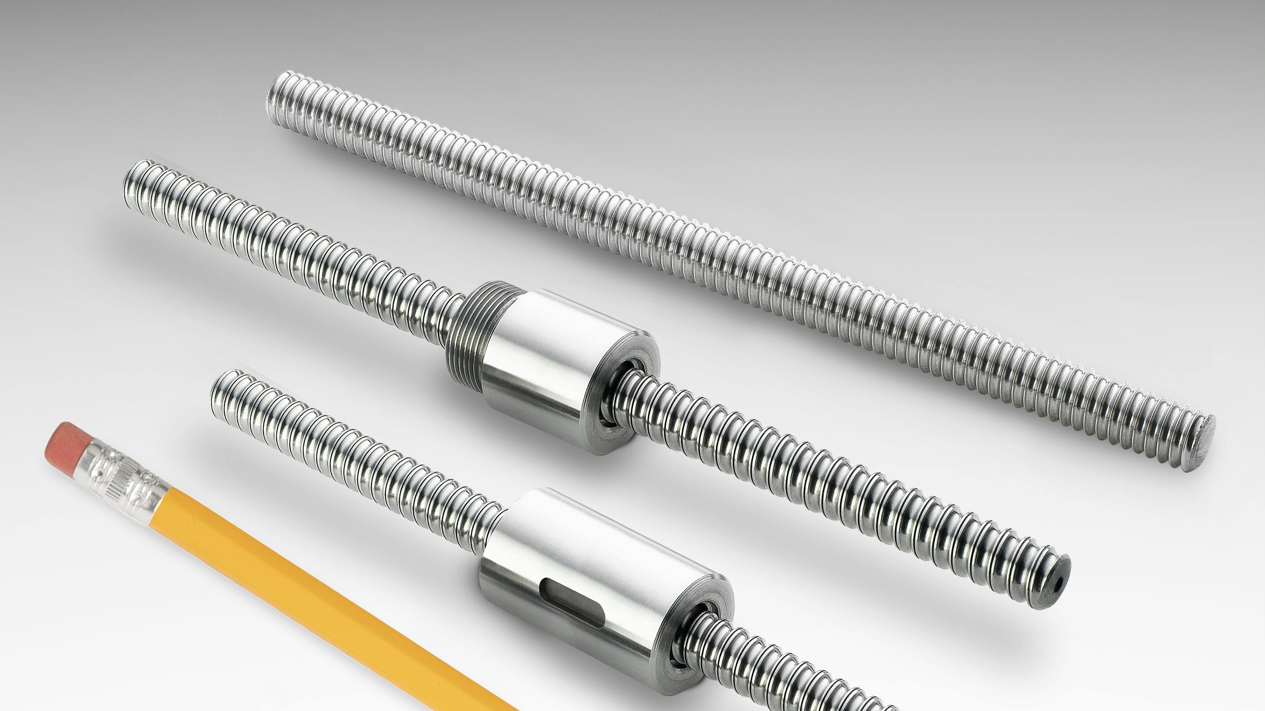 Thomson miniature metric ball screws provide high load capabilities in a compact size
