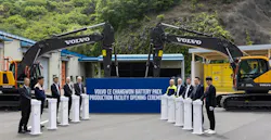 Volvo CE has built a new production facility for battery packs at its site in Changwon, South Korea. Volvo CE has built a new production facility for battery packs at its site in Changwon, South Korea.