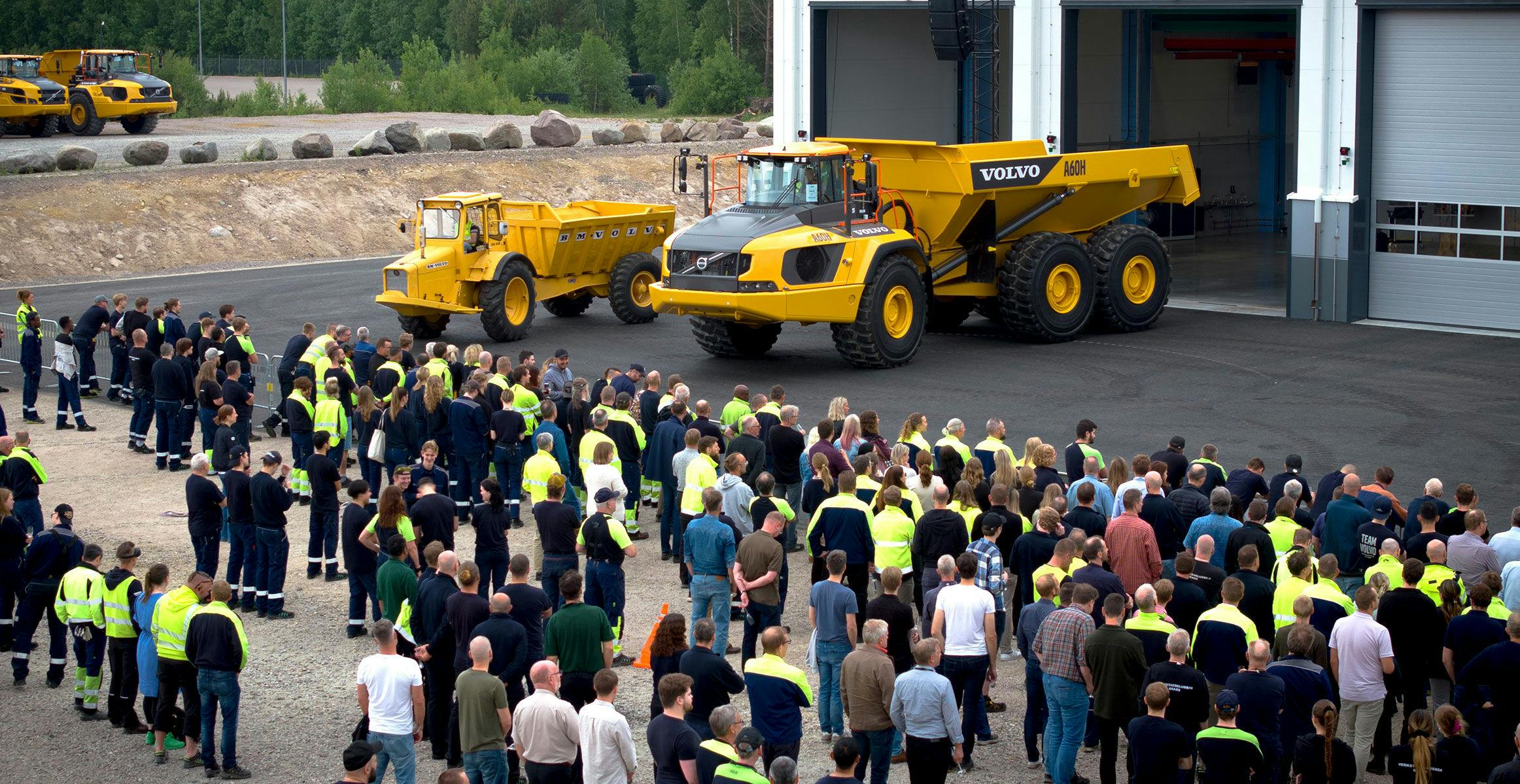 An expansion of Volvo CE's facility in Bra&aring;s, Sweden, will aid production of articulated haulers with various types of powertrains.