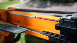 In addition to composite bearings, the Tow-A-Lift incorporates igus e-chain cable carriers, made from highly engineered plastic. In addition to composite bearings, the Tow-A-Lift incorporates igus e-chain cable carriers, made from highly engineered plastic.