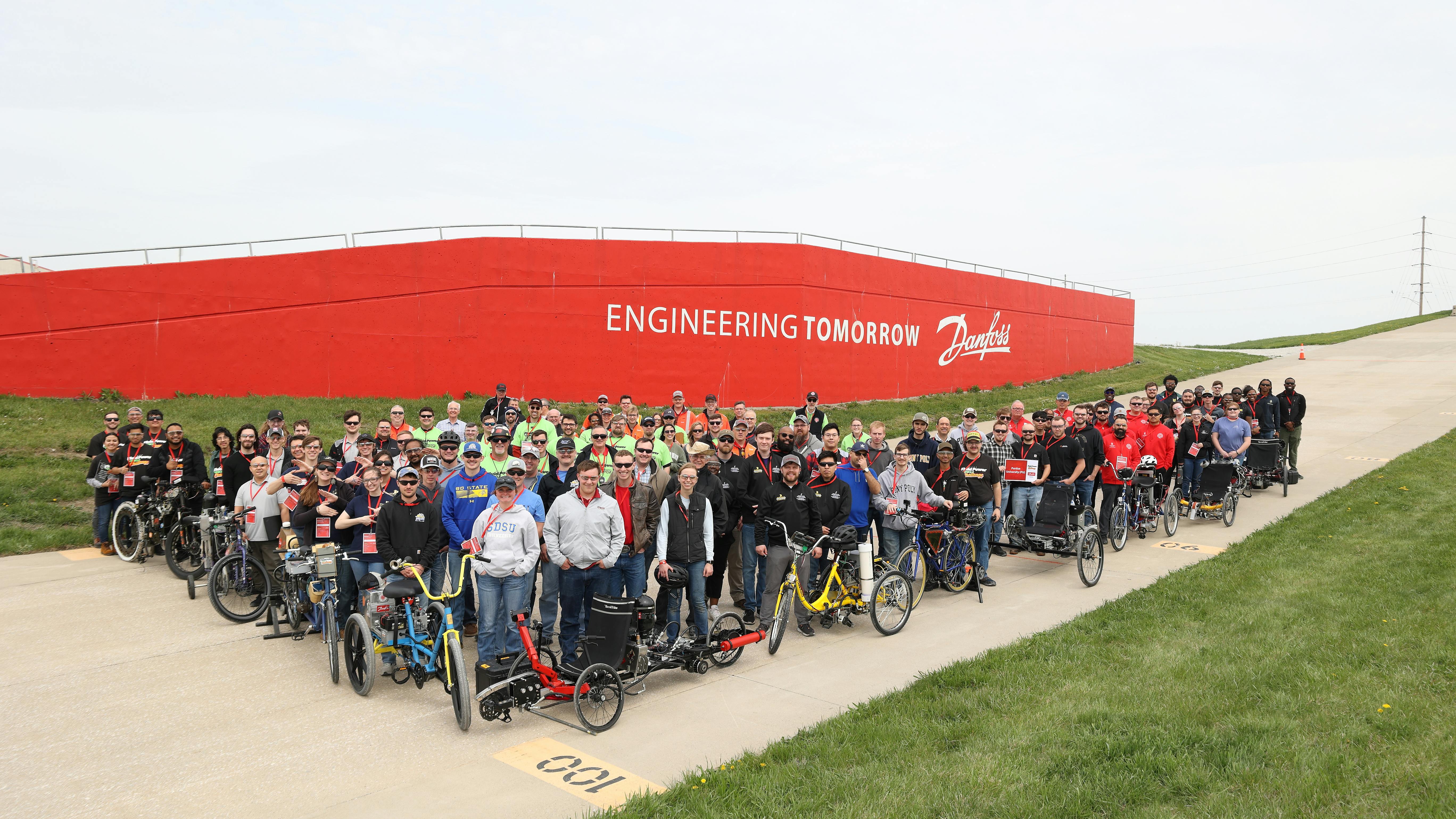National Fluid Power Association Fluid Power Vehicle Challenge brings together student teams to develop and race fluid power-based vehicles