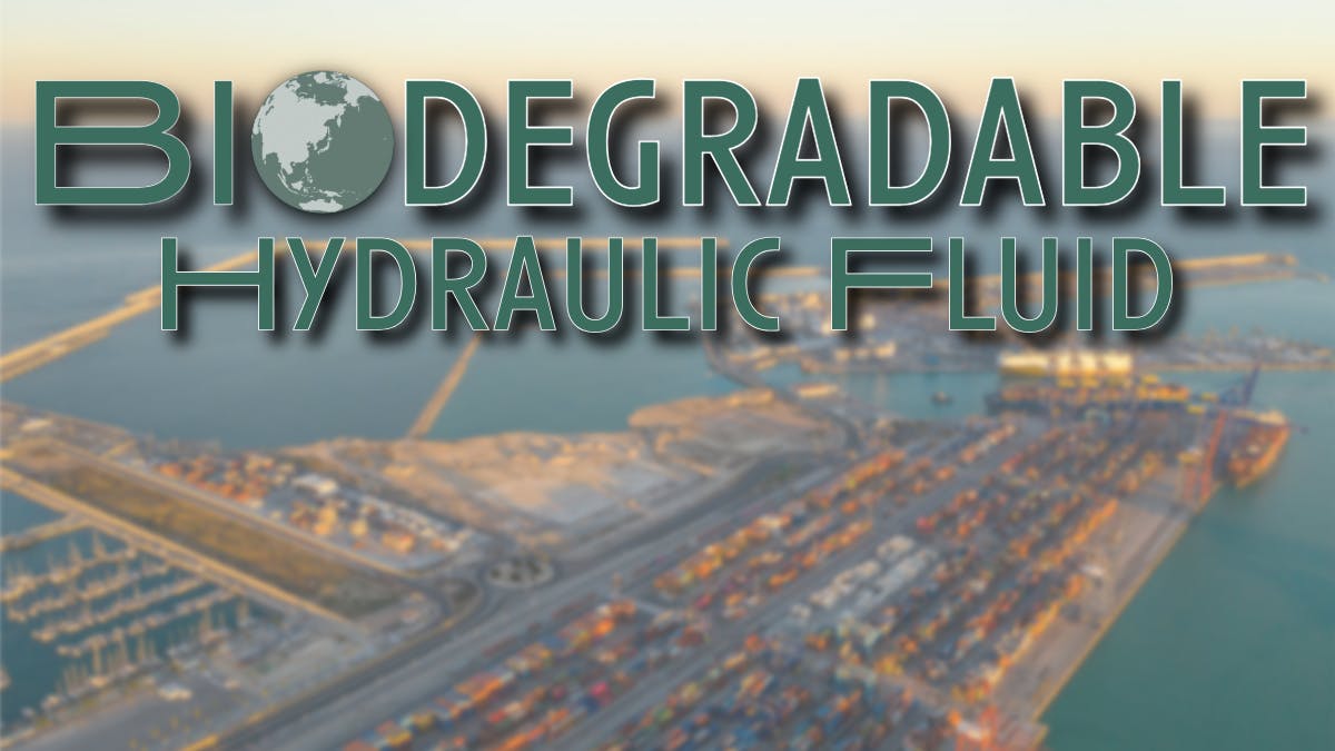 Use of biodegradable hydraulic fluid is increasing due to industry interest and government regulations