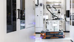 The Schaeffler mobile cobot called EMMA The Schaeffler mobile cobot called EMMA