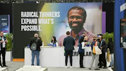 Caterpillar's CES booth Caterpillar's CES booth