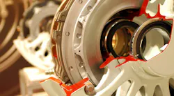 A close up view of a brake system A close up view of a brake system