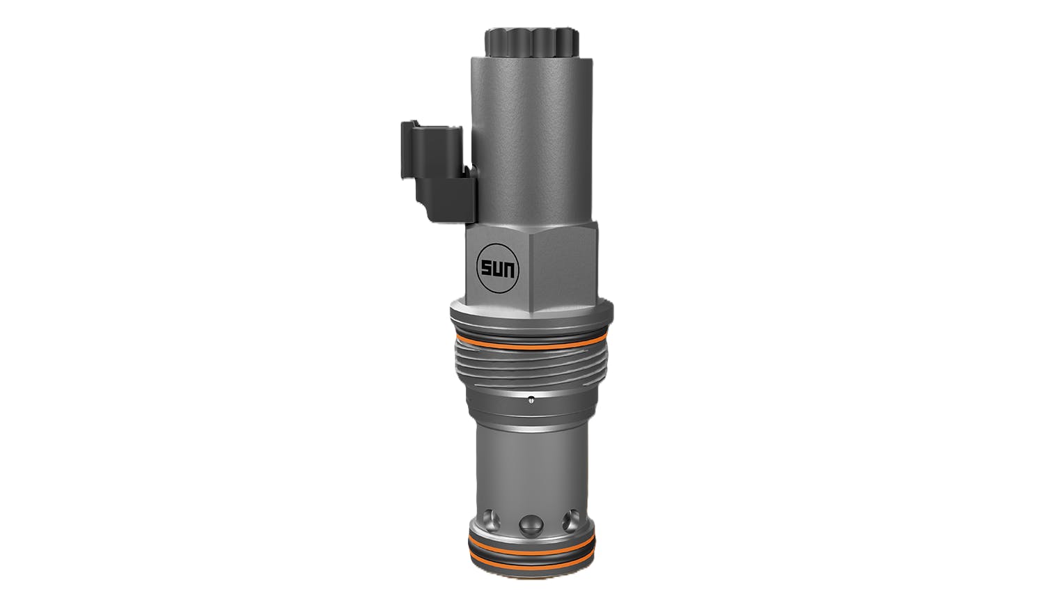 An image of the Sun Hydraulics FPJP cartridge valve which provides higher flow rates