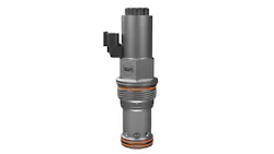 An image of the Sun Hydraulics FPJP cartridge valve which provides higher flow rates An image of the Sun Hydraulics FPJP cartridge valve which provides higher flow rates