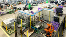 Industrial automation systems including robots can use real-time motion feedback to achieve greater precision and accuracy Industrial automation systems including robots can use real-time motion feedback to achieve greater precision and accuracy