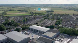Aerial overview of the Domin Technology Center in Bristol, U.K. Aerial overview of the Domin Technology Center in Bristol, U.K.