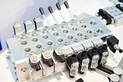 Hydraulic valve bank Hydraulic valve bank