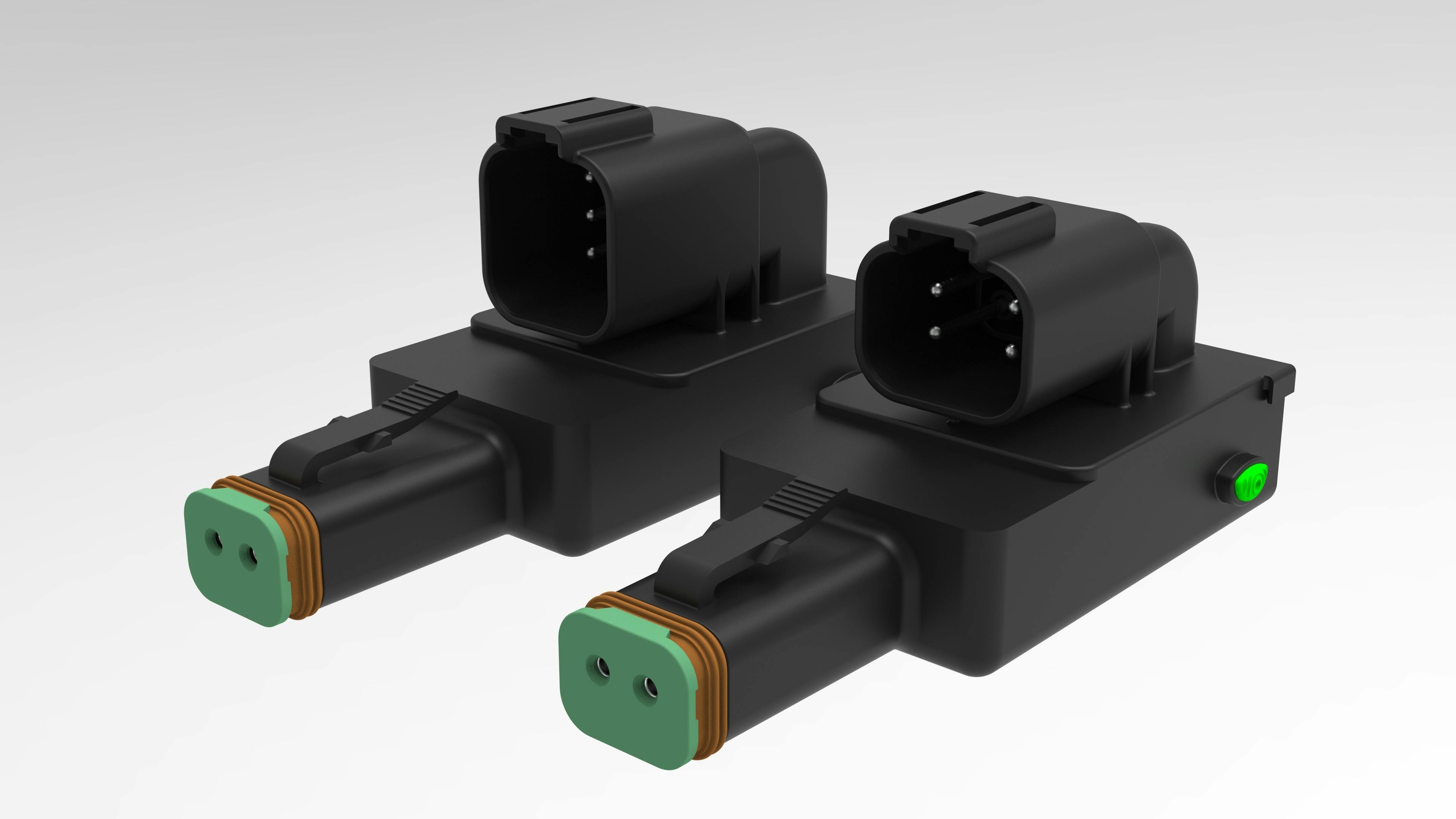 Product image of the Danfoss CAN 2 Current Solenoid-Mounted Microcontroller