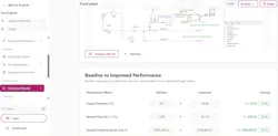 Performance comparisons of a compressed air system in the Direktin simulation software Performance comparisons of a compressed air system in the Direktin simulation software