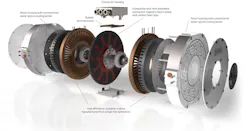 Exploded View of Turntide Technologies Axial Flux Motor Exploded View of Turntide Technologies Axial Flux Motor