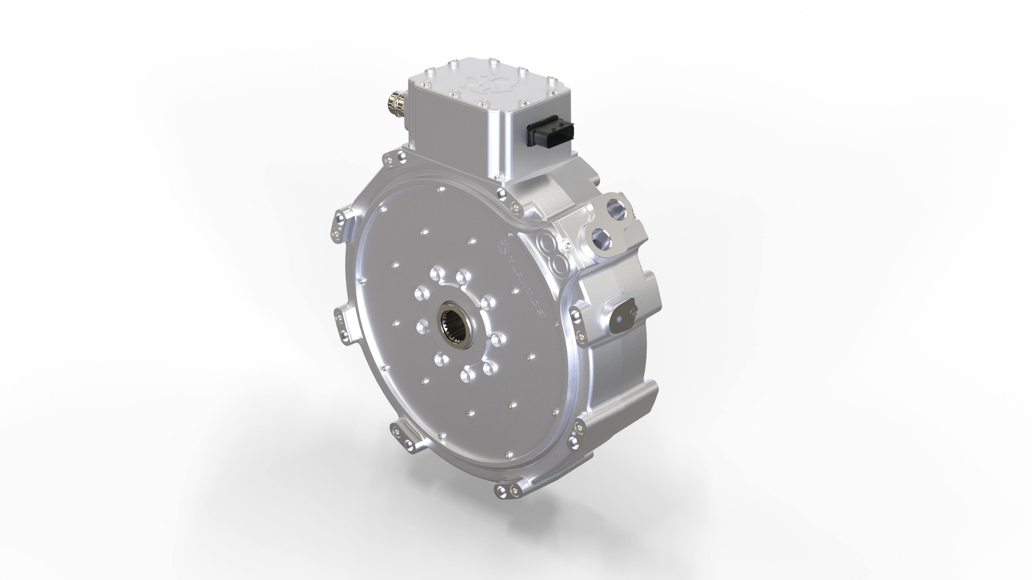 Turntide Technologies Axial Flux Motor on a white background