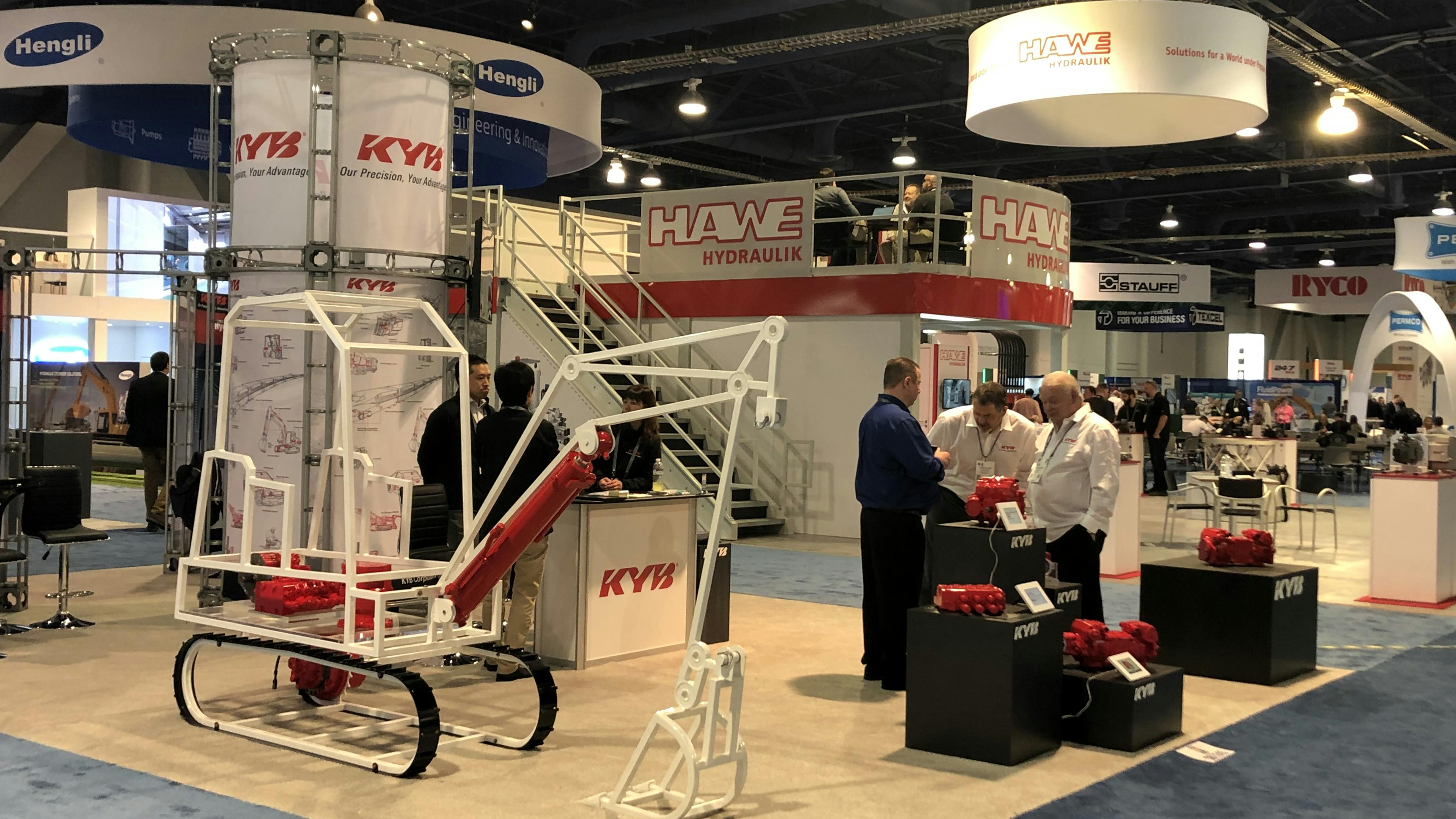 Hydraulics on display at CONEXPO