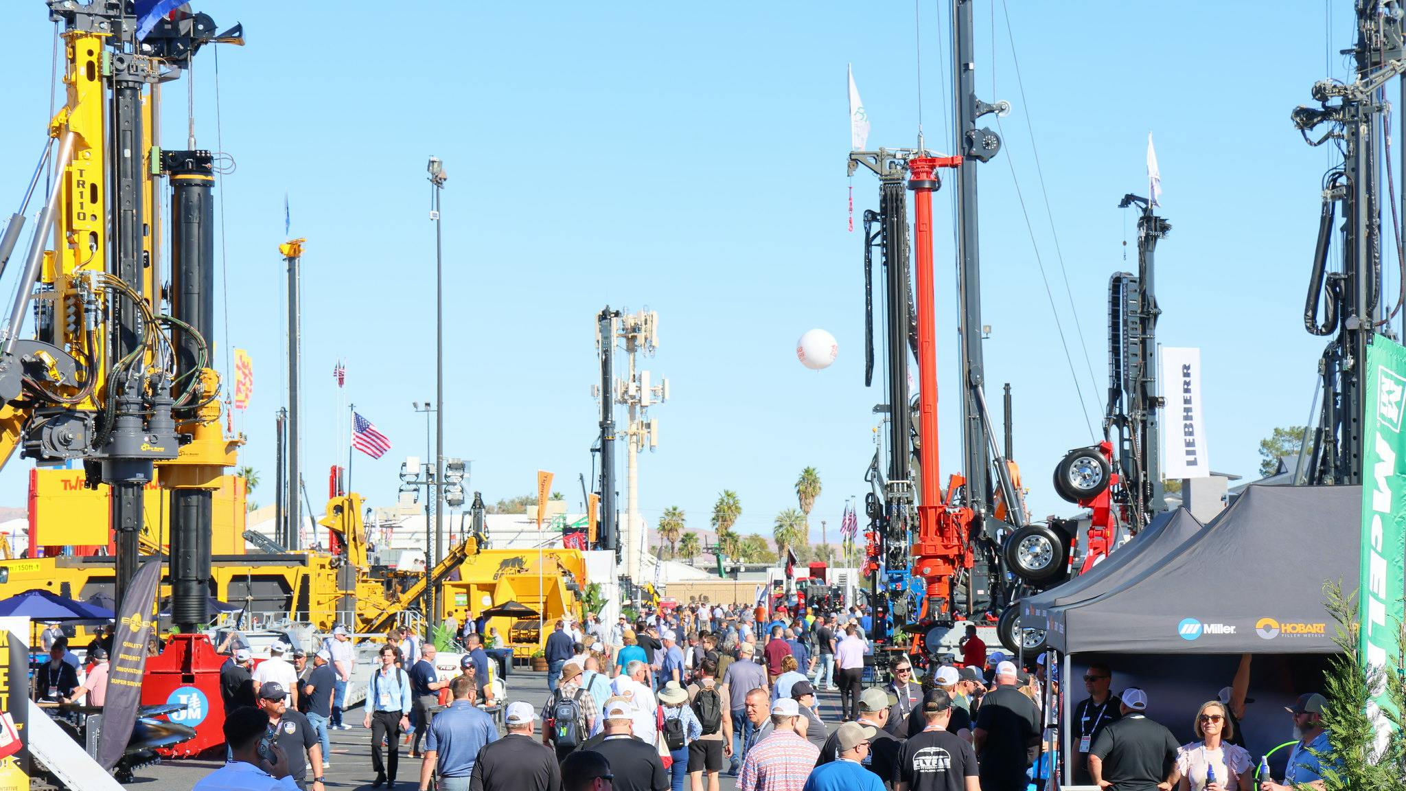 Construction Equipment on Display at CONEXPO