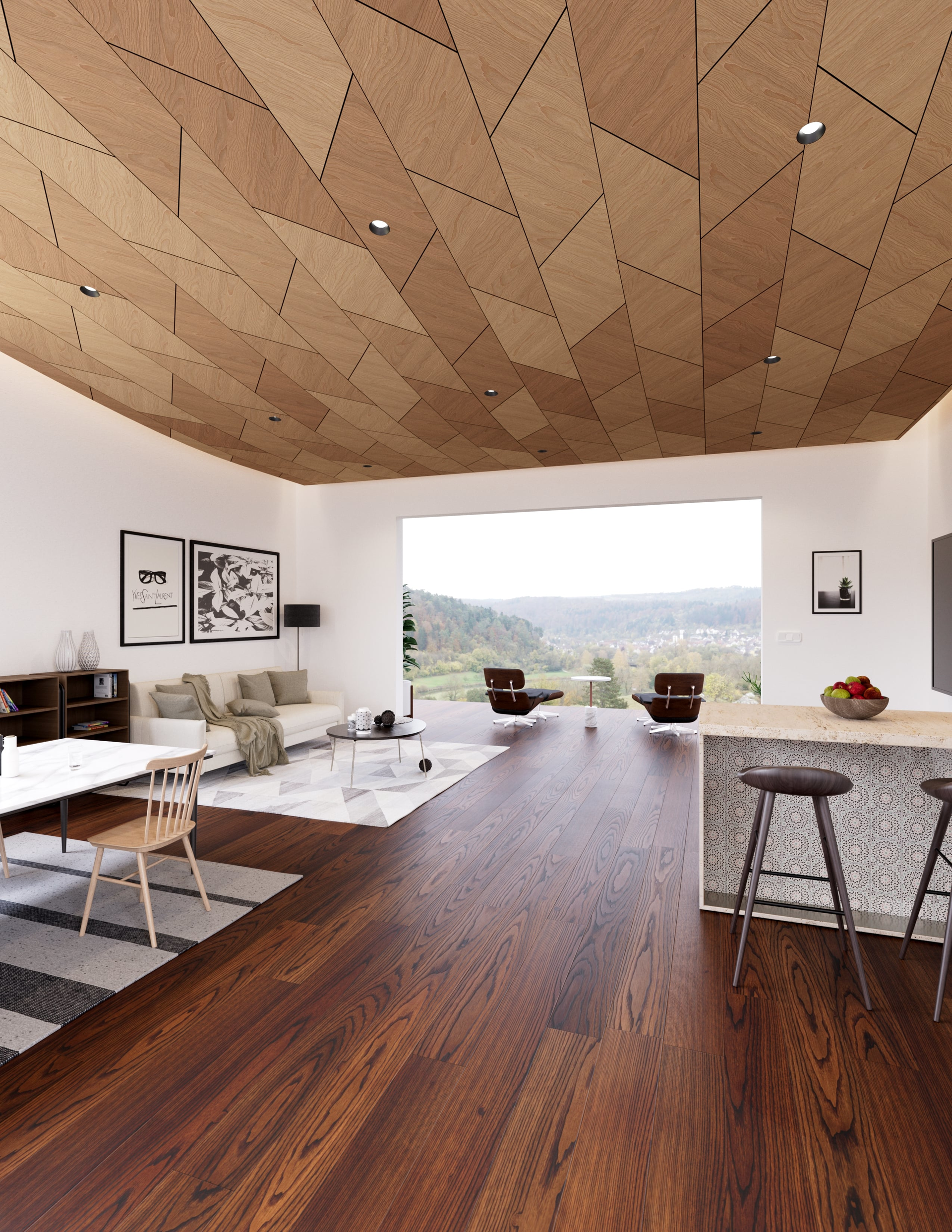 Dmf Lighting Drd Series Wood Ceiling App