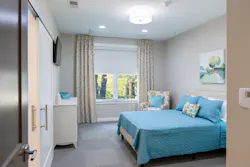 The home accommodates 8 residents plus staff in a residential home setting that embodies purpose-built new construction. The home accommodates 8 residents plus staff in a residential home setting that embodies purpose-built new construction.