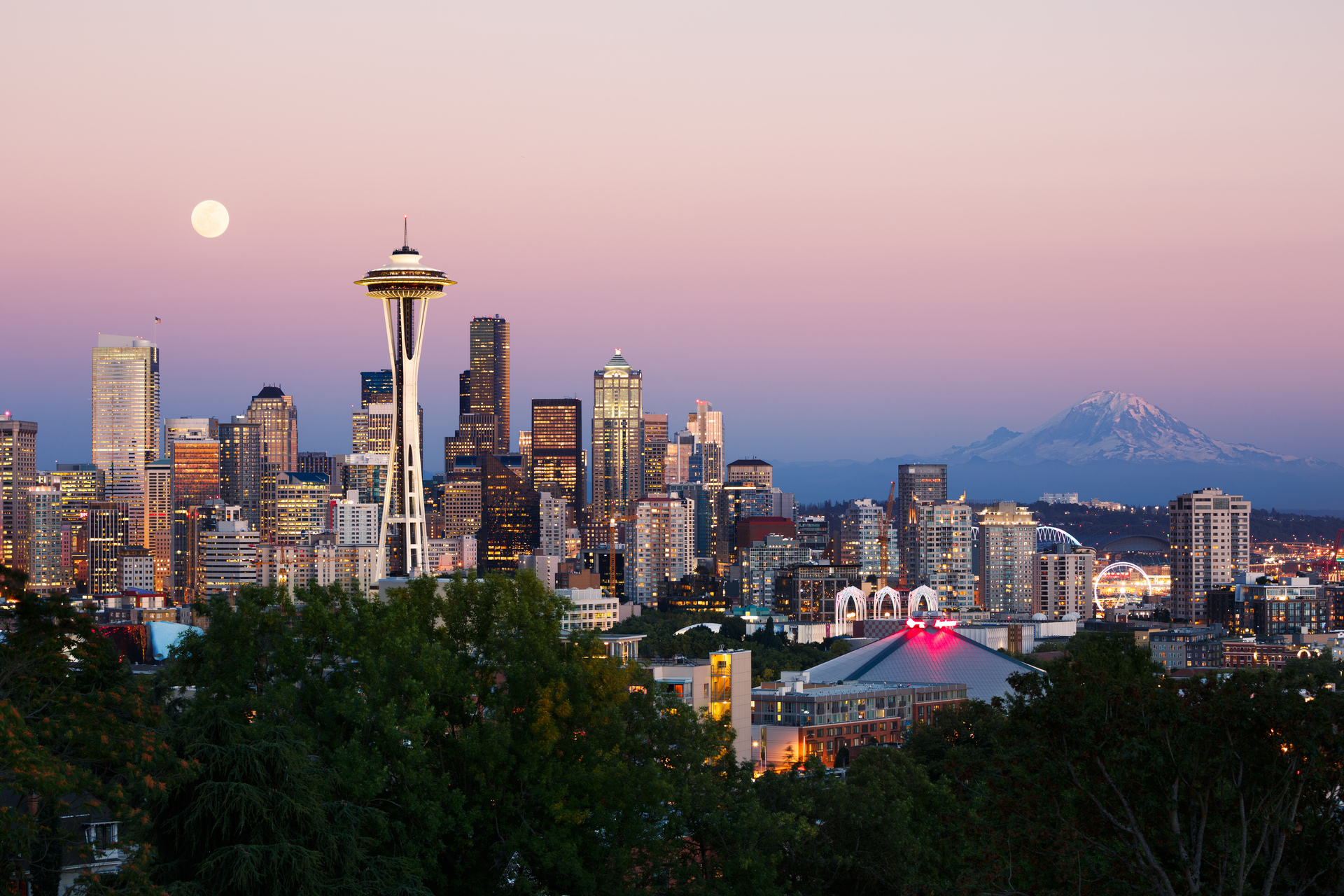 Seattle Skyline Photo 34564711 Juliengrondin Dreamstime