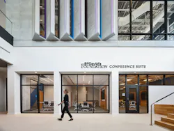 These conference rooms are used for community engagement, which is central to the nonprofit mission of Austin PBS. These conference rooms are used for community engagement, which is central to the nonprofit mission of Austin PBS.