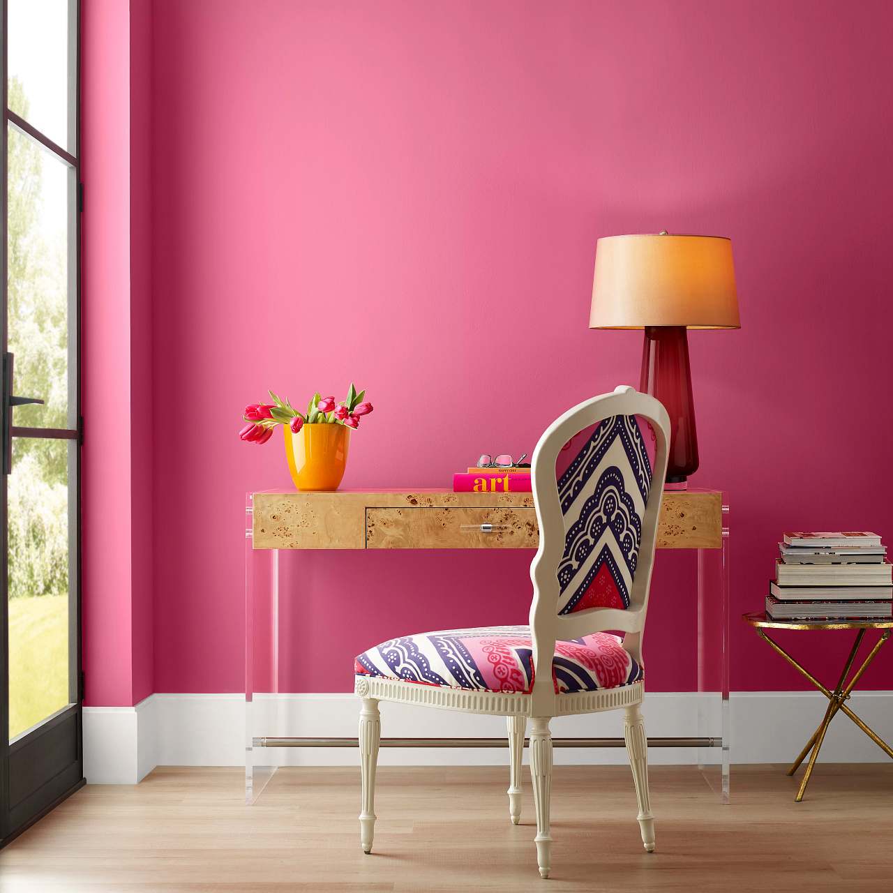 Sherwin-Williams Colormix Forecast 2024, Anthology: Volume One. Palette No. 2 Dragon Fruit SW 6855.