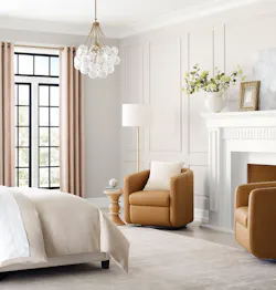 Sherwin-Williams Colormix Forecast 2024, Anthology: Volume One. Palette No. 4 Drift of Mist SW 9166 and Snowbound SW 7004. Sherwin-Williams Colormix Forecast 2024, Anthology: Volume One. Palette No. 4 Drift of Mist SW 9166 and Snowbound SW 7004.
