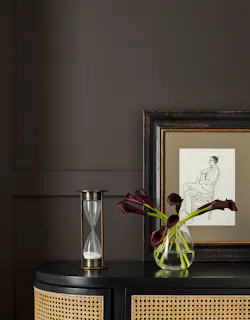 Sherwin-Williams Colormix Forecast 2024, Anthology: Volume One. Palette No. 3 Sealskin SW 7675. Sherwin-Williams Colormix Forecast 2024, Anthology: Volume One. Palette No. 3 Sealskin SW 7675.