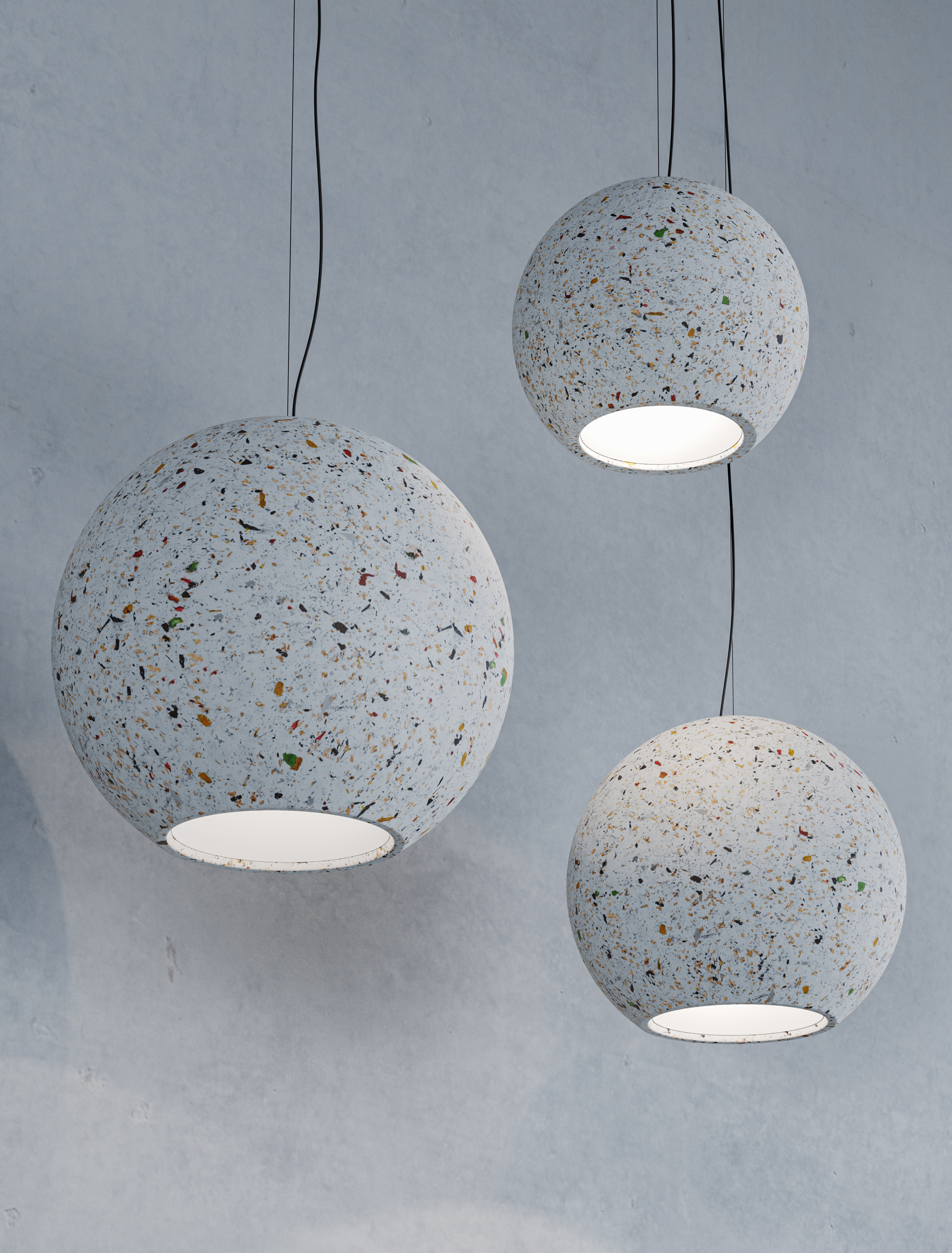 Reglobe comes in three different sizes.