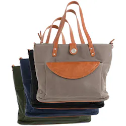 Everyday CarryAll in grey, black, navy, and forest. Everyday CarryAll in grey, black, navy, and forest.