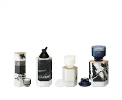 The Tom Dixon Elements collection of air diffusers and candles. The Tom Dixon Elements collection of air diffusers and candles.