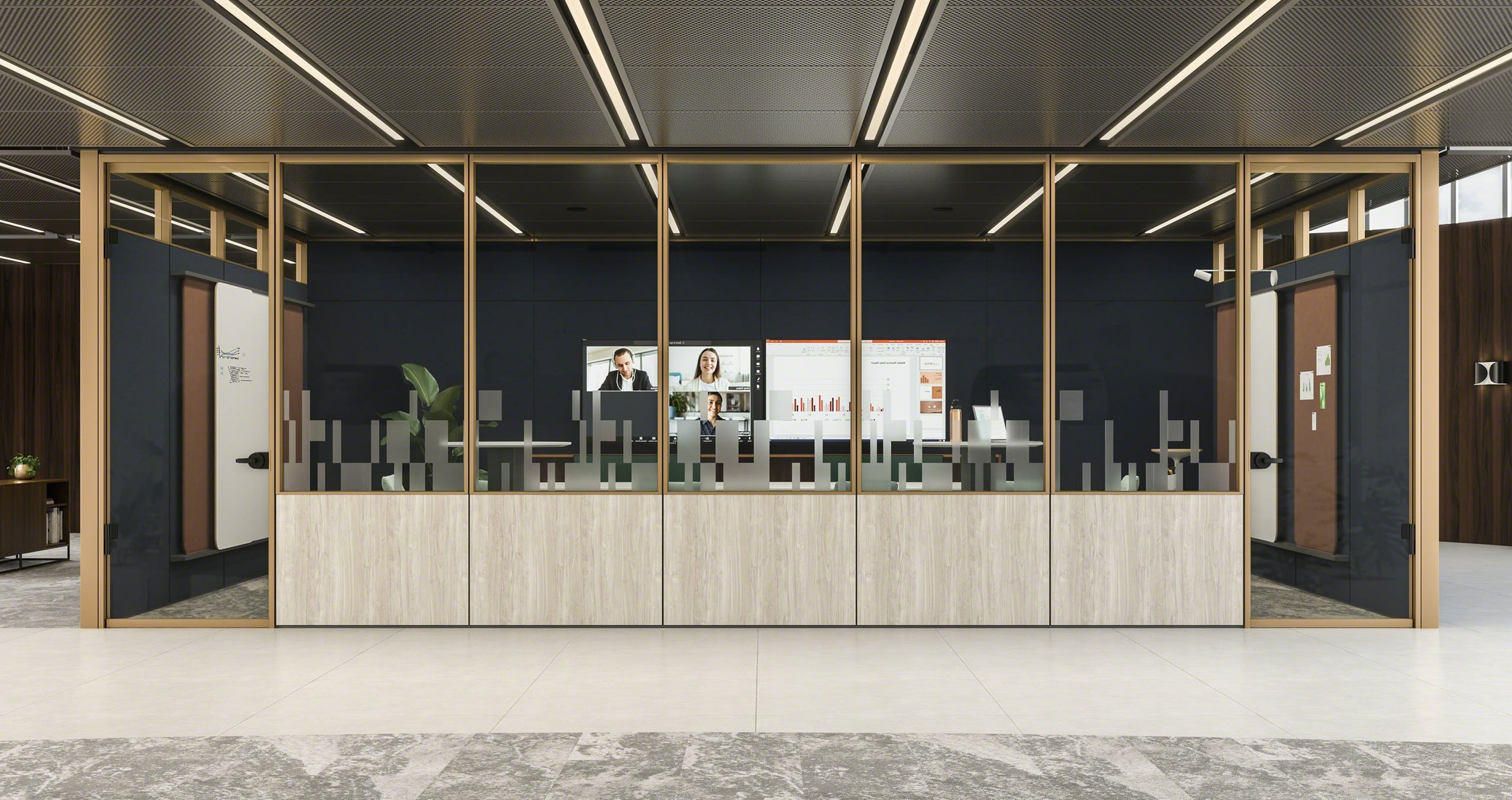 Everwall is an architectural wall solution by Steelcase that can be reconfigured over and over again.