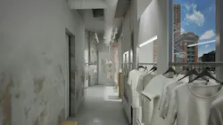 Zadig and Voltaire TriBeCa location had limited surface area to display product, so dang relied on a tried and true technique of allowing the design to spotlight less SKUs and more of the brand story. Zadig and Voltaire TriBeCa location had limited surface area to display product, so dang relied on a tried and true technique of allowing the design to spotlight less SKUs and more of the brand story.